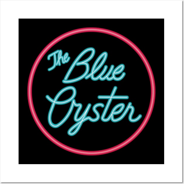 The Blue Oyster Wall Art by VinagreShop
